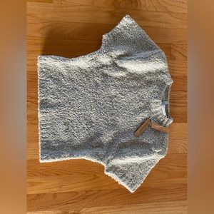 Cozy knit cropped tshirt